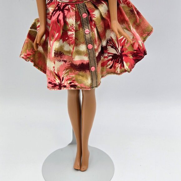 Barbie 2004 Fashion Fever Kayla Doll Tropical Skirt H0869 Mattel Read - Picture 4 of 16